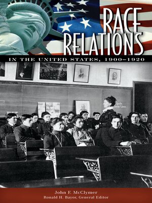 cover image of Race Relations in the United States, 1900-1920